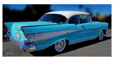 1957 Chevy Bel Air Poster