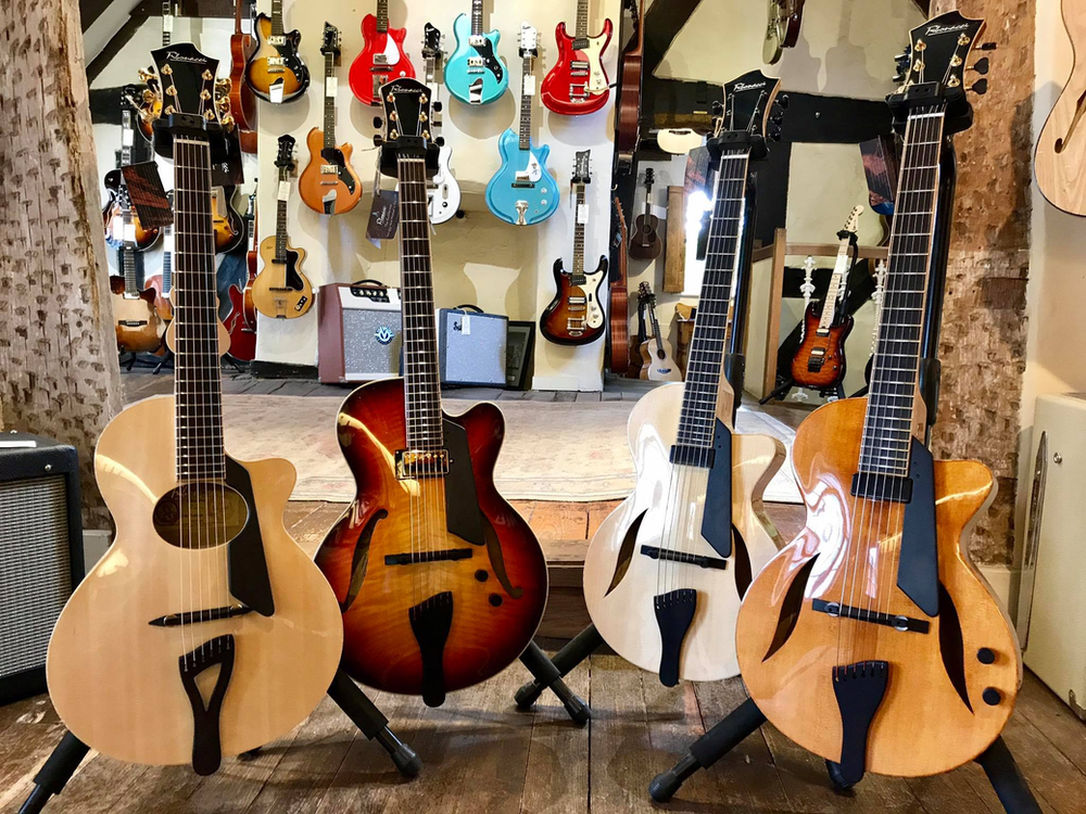 FIBONACCI GUITARS AT GUITAR VILLAGE, FARNHAM!