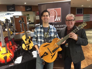 THE LONDON GUITAR SHOW - MORE FIBONACCI PICTURES!