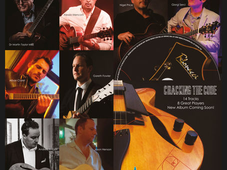 Cracking The Code Vol 1, 14 tracks, 8 Great Players, New Album Coming Soon!