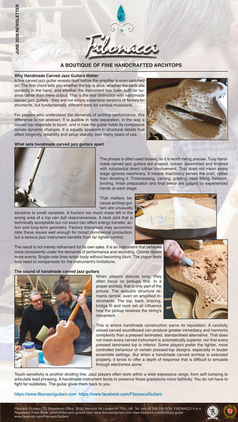 FIBONACCI GUITARS JUNE 2026 NEWSLETTER