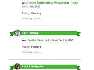 GRASSROOTS JAZZ RAFFLE WINNERS!