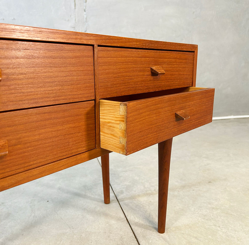 Thumbnail: Midcentury Danish chest of drawers in teakwood, 1960s Denmark 