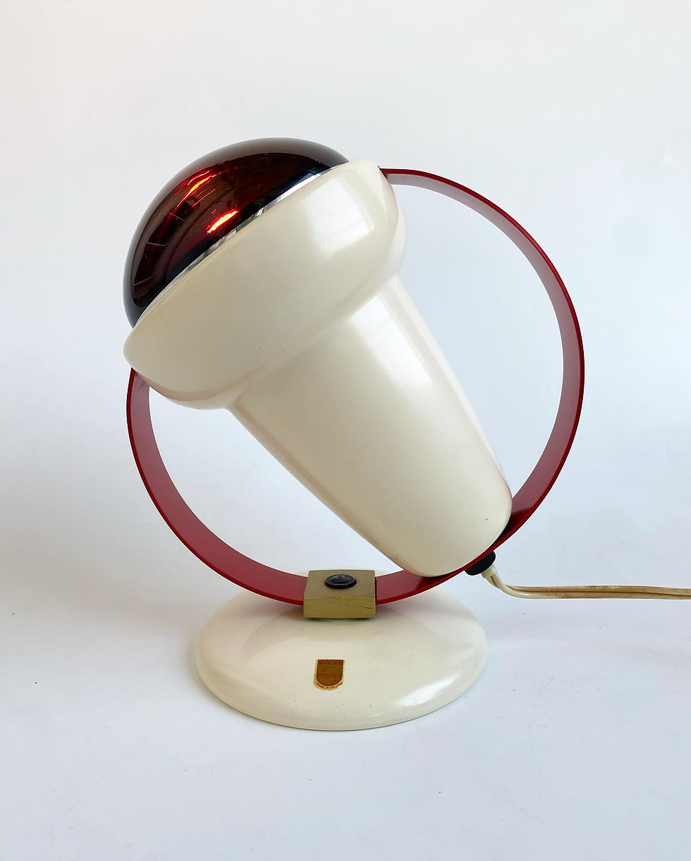 Thumbnail: Space age "Infraphil" lamp by Charlottee Perriand for Philips, 1950s