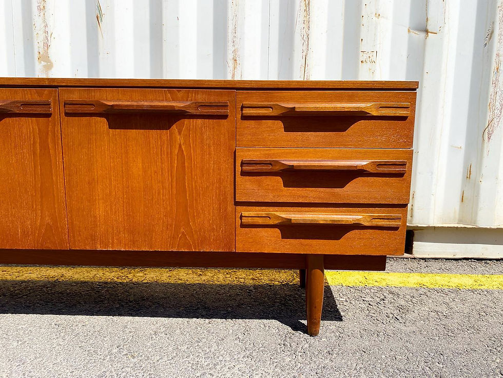 Thumbnail: Teak sideboard designed by Uniflex, 1960s.