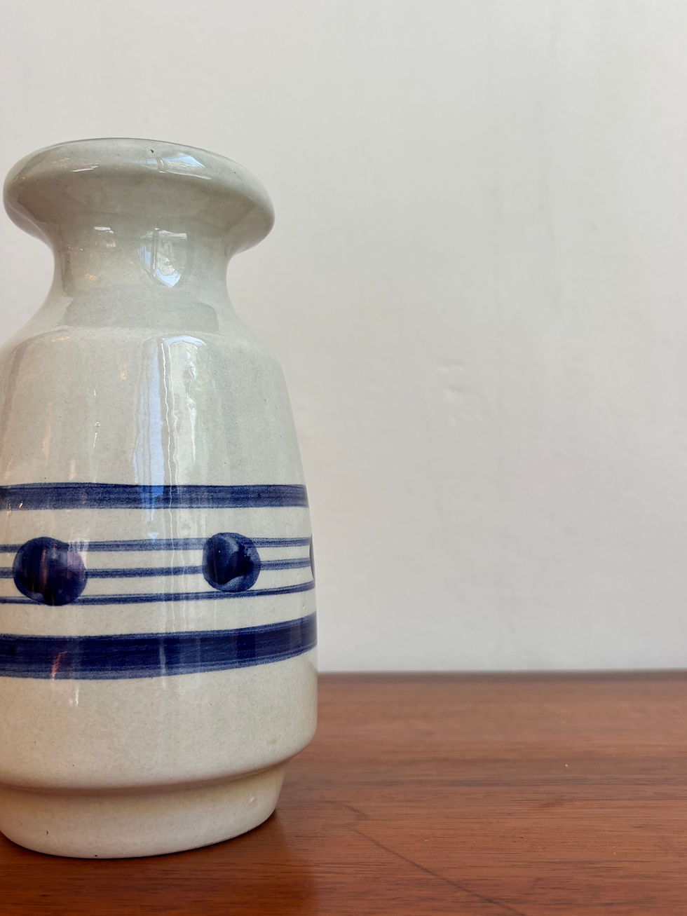 Thumbnail: Kernat Stoneware Vase, Model 168, Israel, 1970s