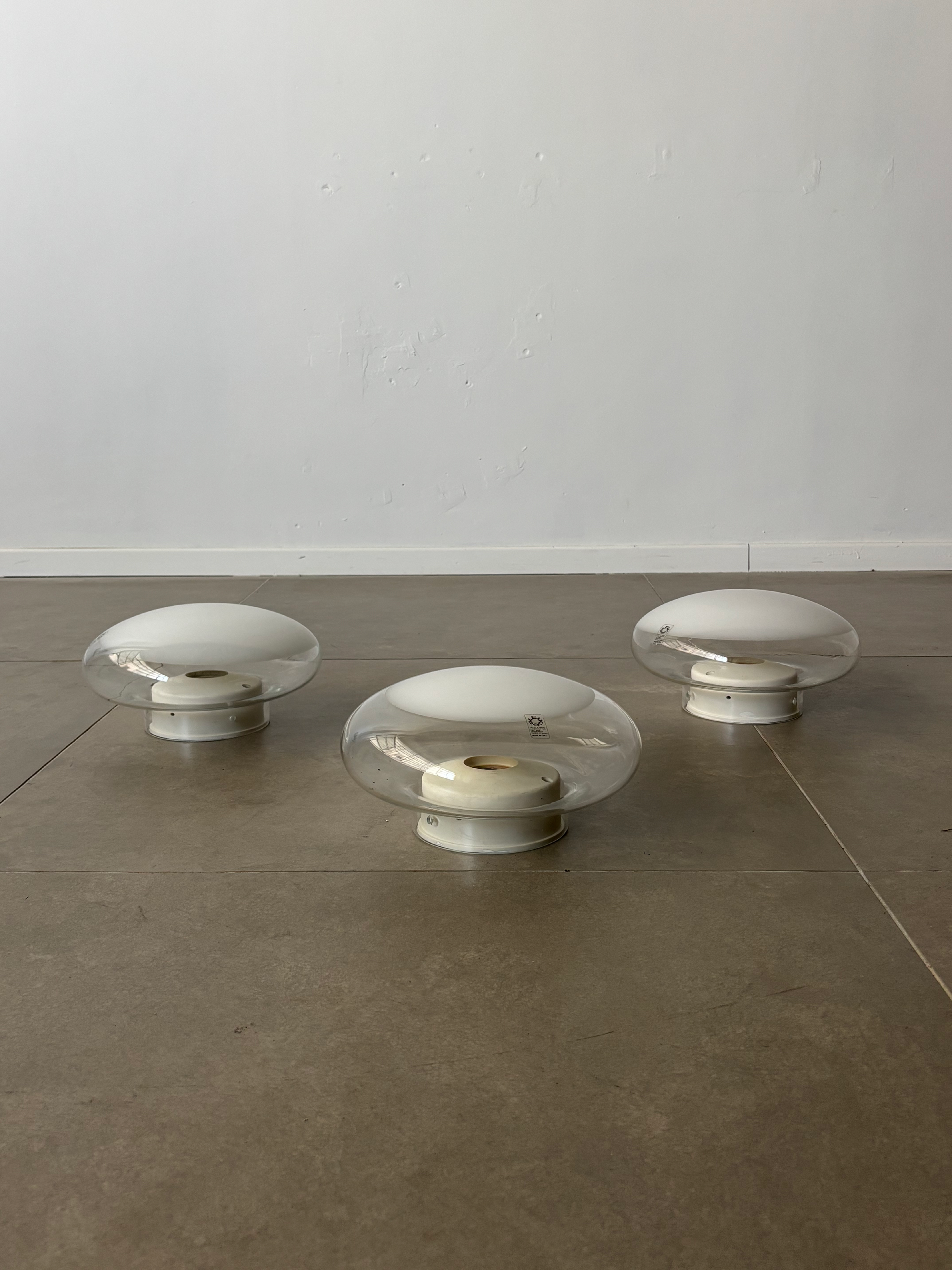 Italian 'Gill' Sconces by Roberto Pamio and Renato Toso for Leucos, 1962