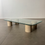 Thumbnail: Travertine & glass coffee table, 1970s Italy