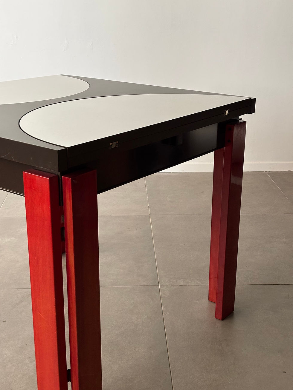 Thumbnail: Vintage Italian extendable dining table, 1970s Italy