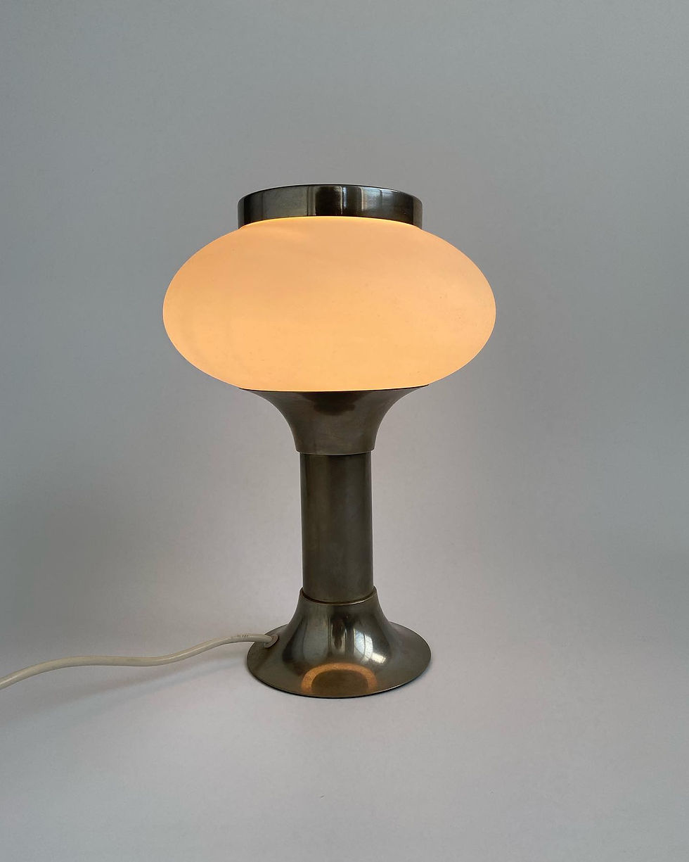 VEB NERVA space age table lamp, 1970s Germany