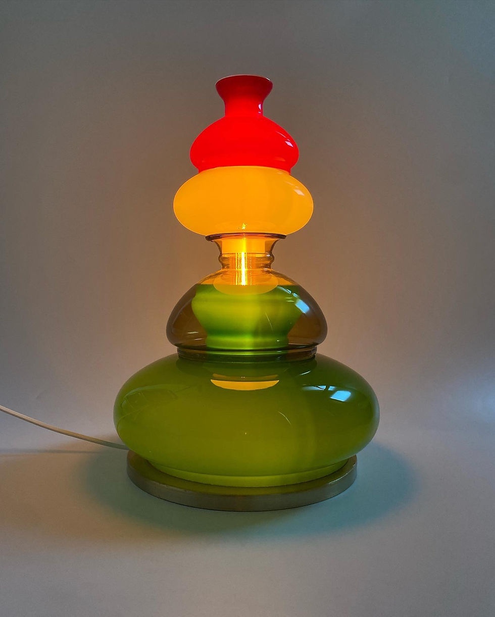 Thumbnail: Holmegaard table lamp, 1950s Denmark