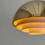 Thumbnail: Vintage Danish ‘Milieu’ Golden Line Lamp by Jo Hammerborg for Fog & Morup, 1970s