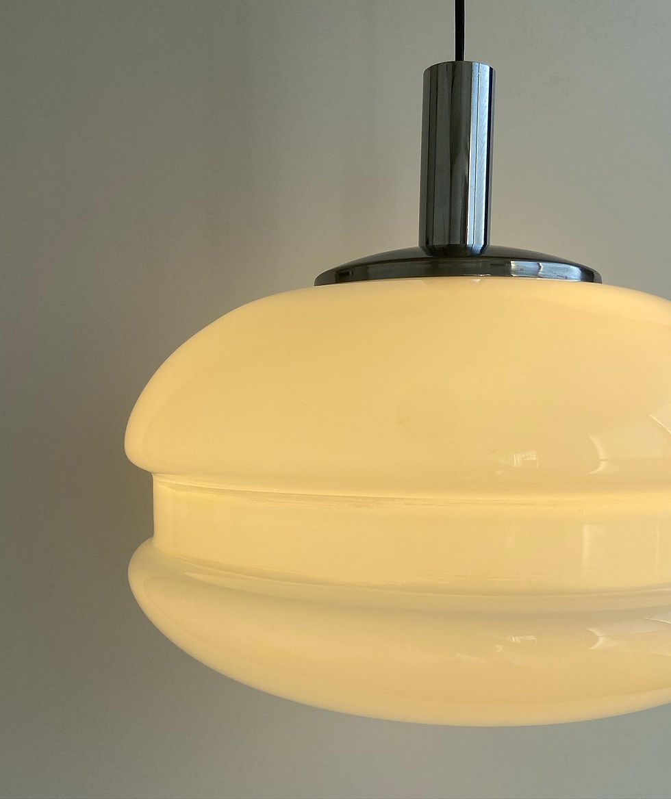 Thumbnail: Huge space age pendant lamp, Italy 1970s
