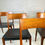 Thumbnail: Set of five Rosewood Dining Chairs Hornslet Mobelfabrik Denmark 1960