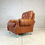 Thumbnail: Danish Brown Leather Chairs By Madsen & Schubell, 1970s Denmark
