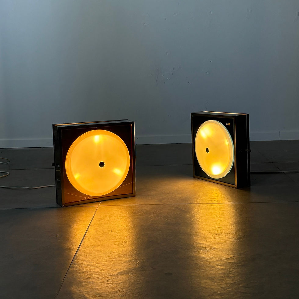 Thumbnail: Rare Italian wall lamps by Lupi, 1970s Italy