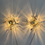 Thumbnail: Rare Carlo Nason for Mazzega wall sconces in thick Murano glass, 1950s Italy