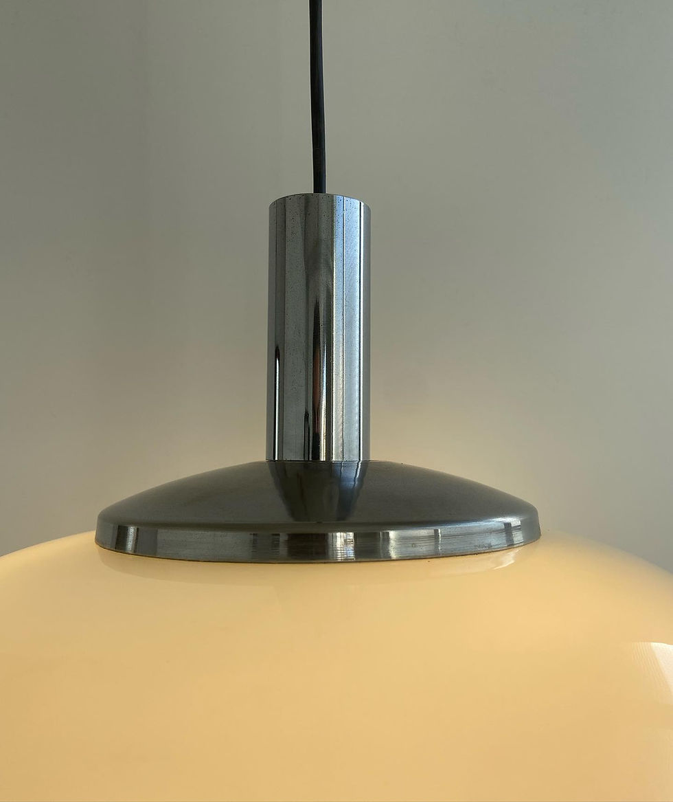 Thumbnail: Huge space age pendant lamp, Italy 1970s