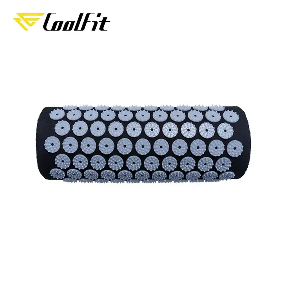 Thumbnail: CoolFit Acupressure Mat Massage Mat and Pillow Set Yoga Mat Acupuncture Cushions