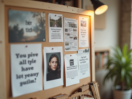 Beezzz vision board showcasing personal goals and aspirations.