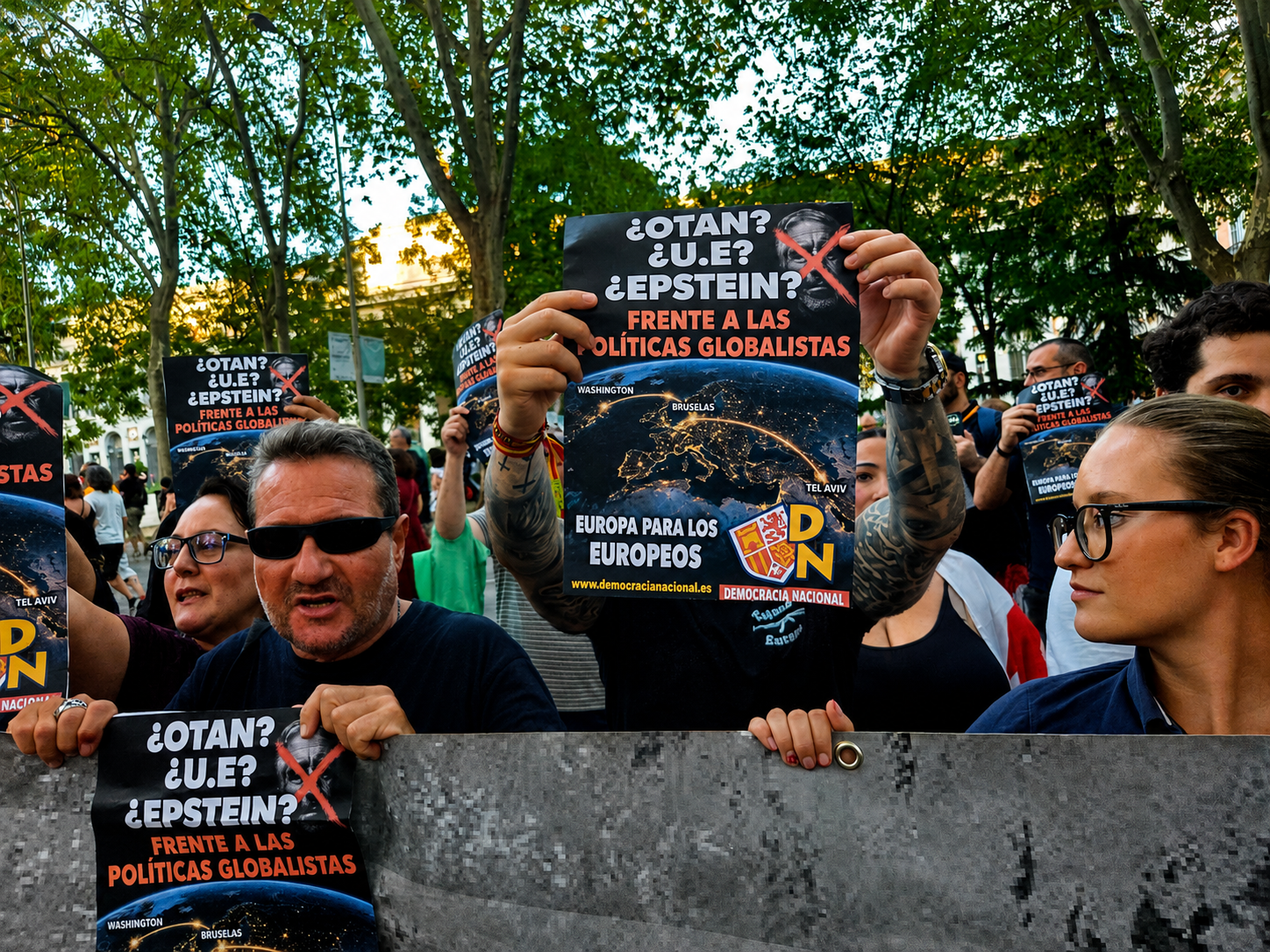 Acción contra las élites globalistas