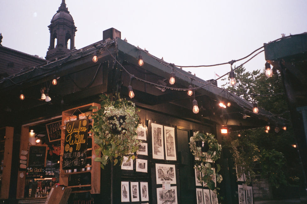 market stalls in montreal