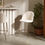 Thumbnail: Millennial White  Bar Stool -Boucle, Faux Leather