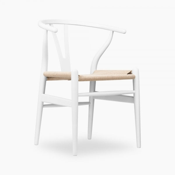 Thumbnail: Set 4 Scandinavian Wishbone Dining Chair