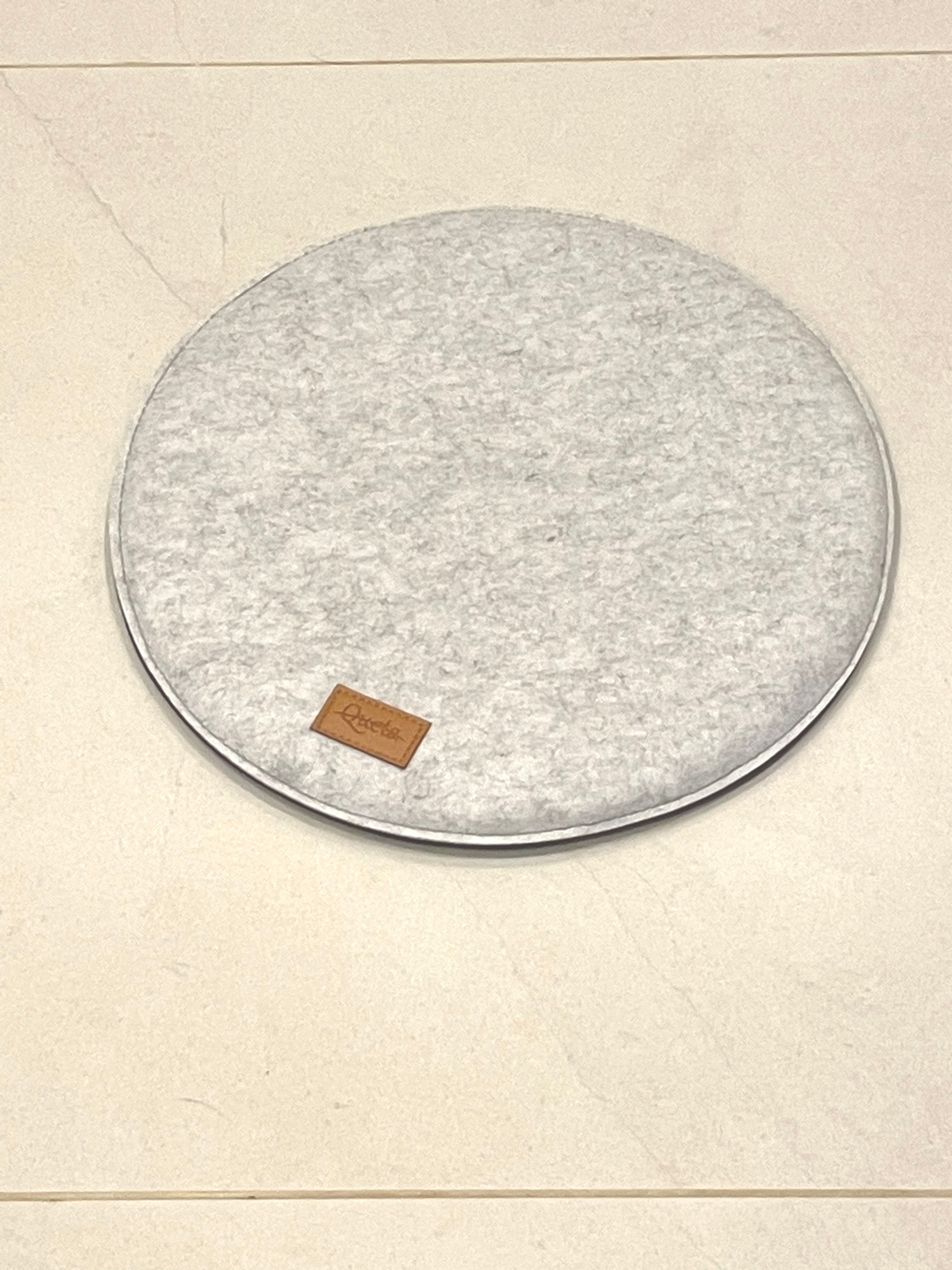 Light Grey Felt - Seat Pads