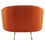 Thumbnail: Cleo Black Art Deco Velvet Lounge Chair, Brass Frame