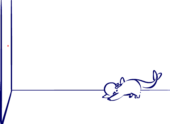 Moop and a laser