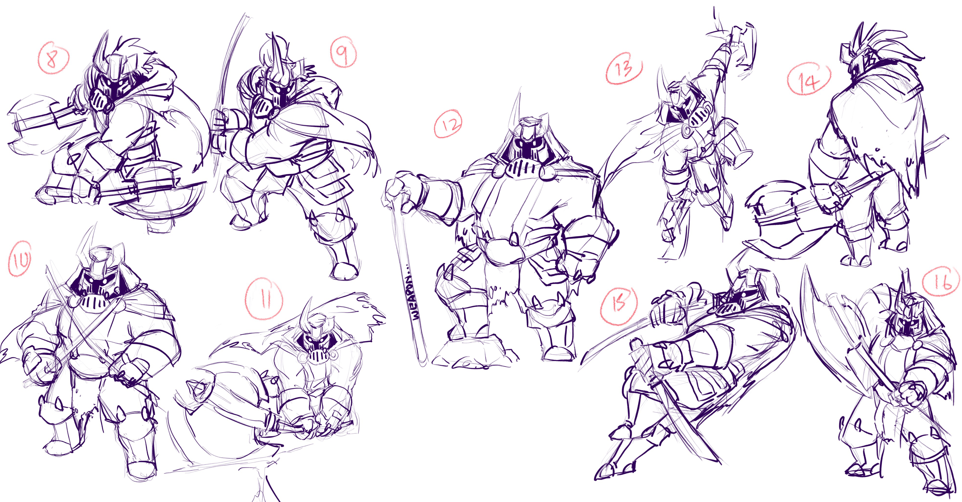 Knight pose Page 2