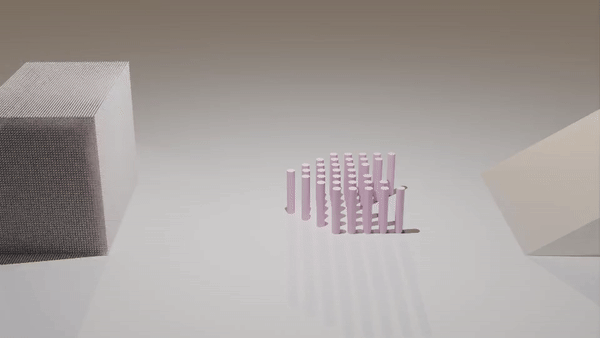 High viscous flow past cylinder