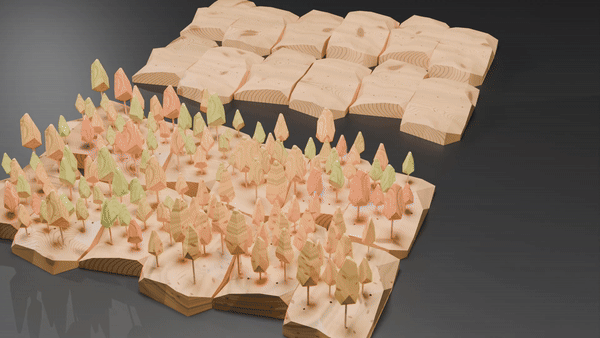 Forest flood mitigation