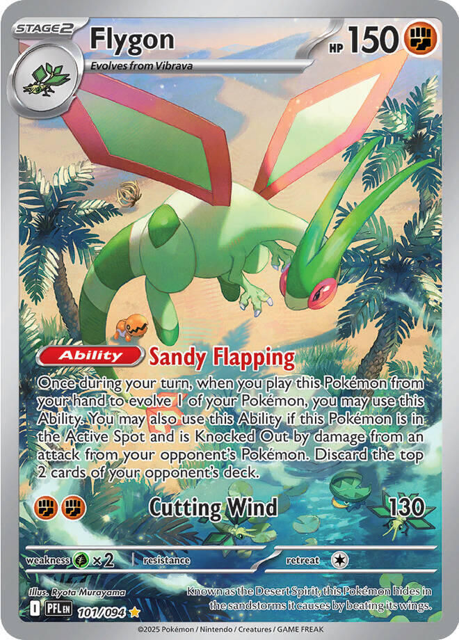 Flygon Pokemon card