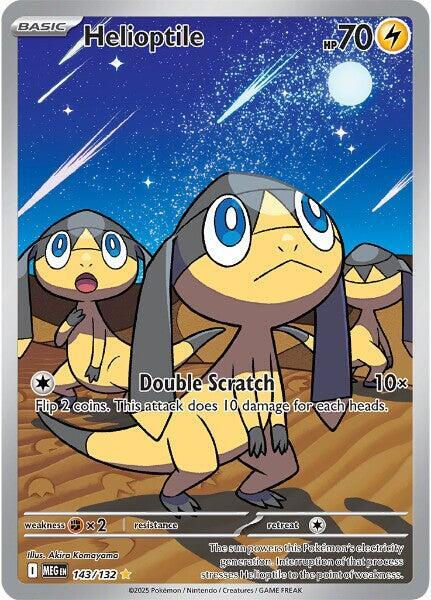Helioptile Pokemon card