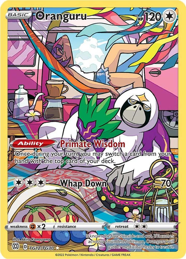 Oranguru Pokemon card