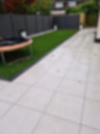 patio installation on the Wirral