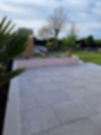 patio landscaping on the Wirral
