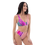 Thumbnail: Pink Lake Recycled high waisted bikini