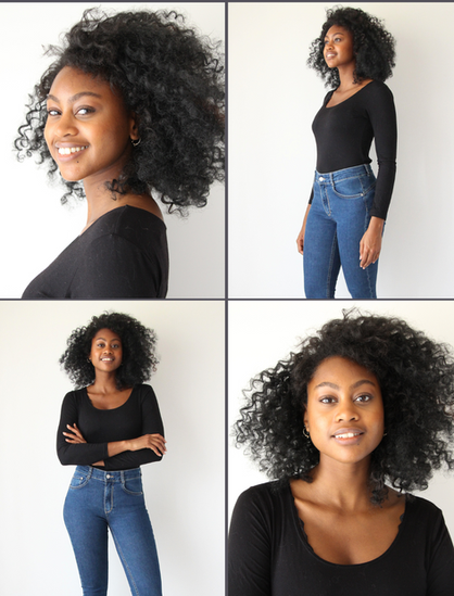 Polaroids mannequin femme par Laurie Tedone