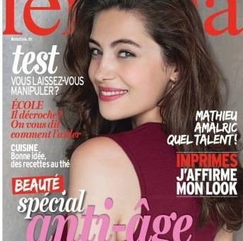 Laurie Tedone en couverture de magazine, mannequin professionnel avec agence