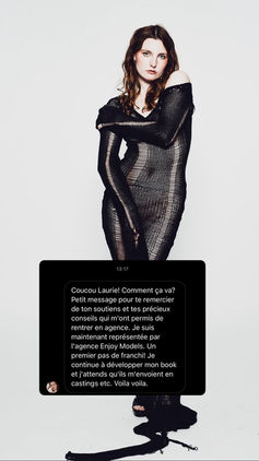 avis sur les polas fait par LAURIE TEDONE, parfait pour réussir les castings mannequin, les candidatures en agence de mannequin et surtout arriver à signer avec une agence de mannequinat