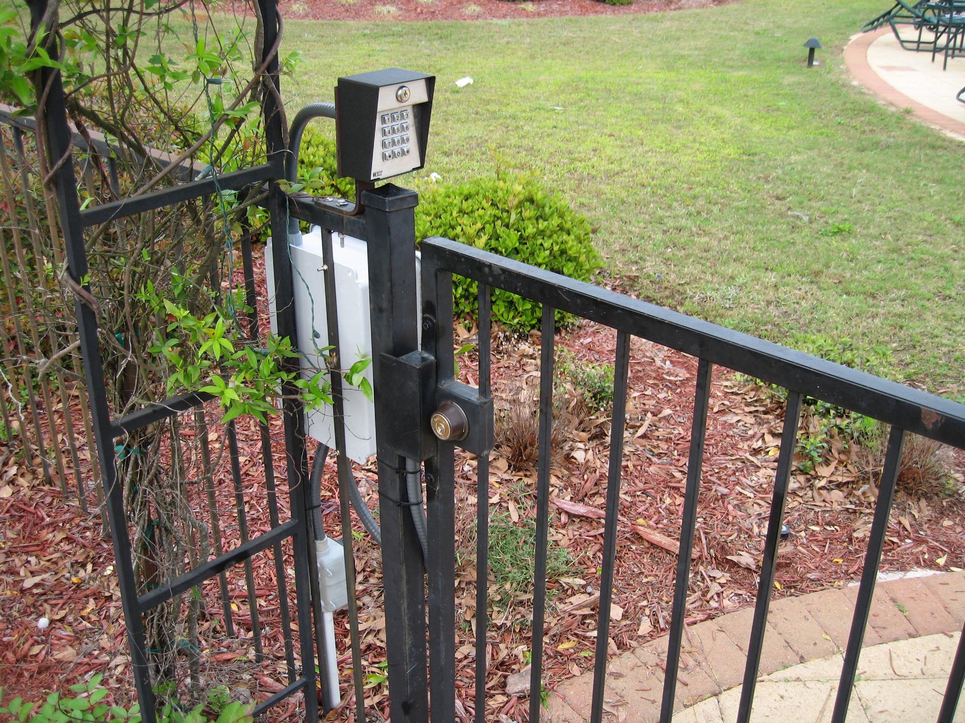 Gated Entry with Keypad