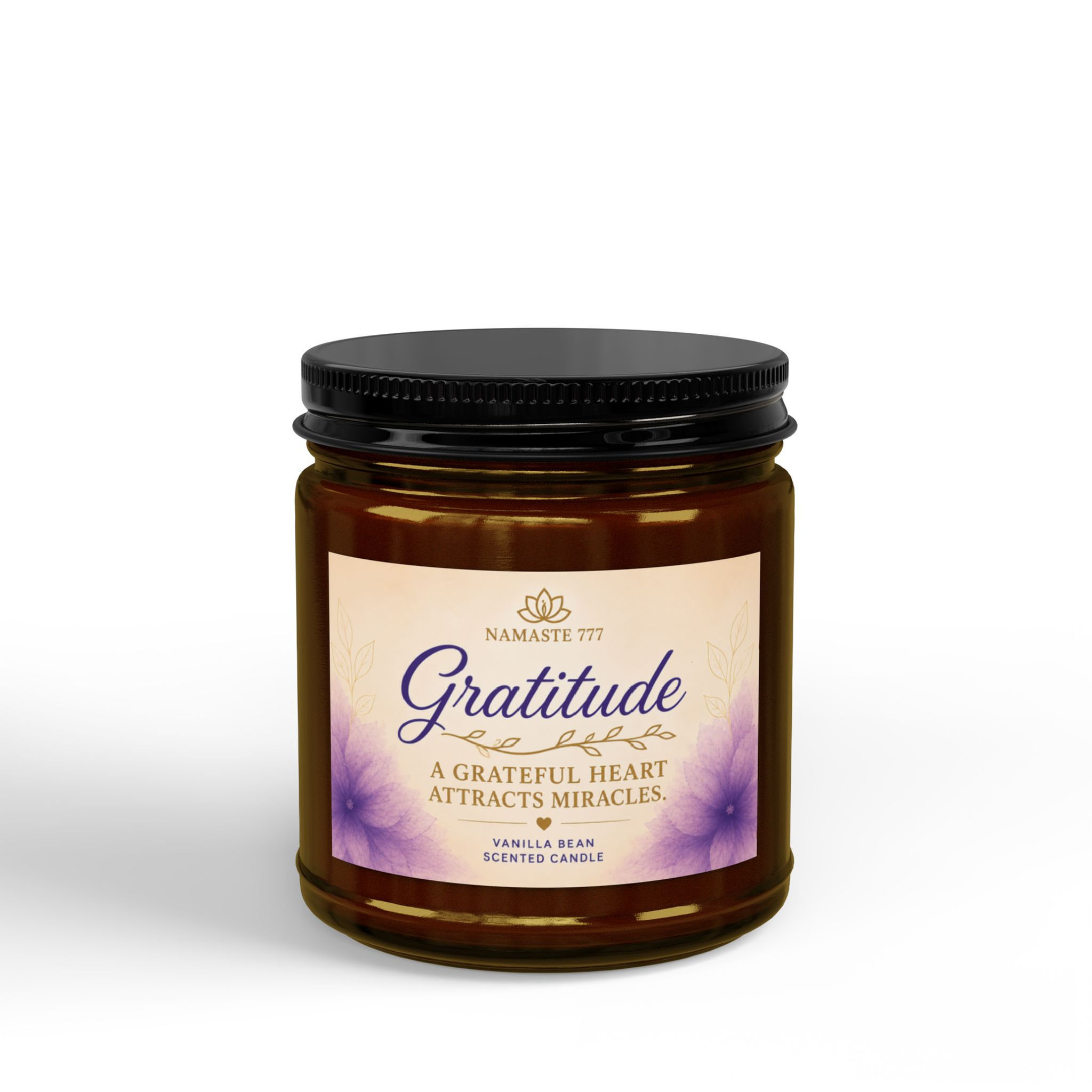 Gratitude Soy Candle — Scented Jar Candle (4oz & 9oz)
