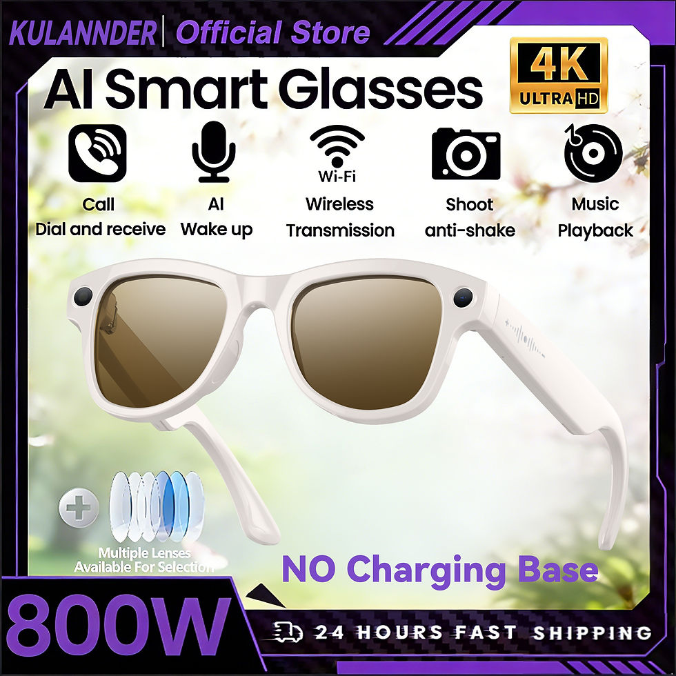 Thumbnail: Smart AI Glasses 2026 8K Translator Photo Video Recording Music Playback With Ch