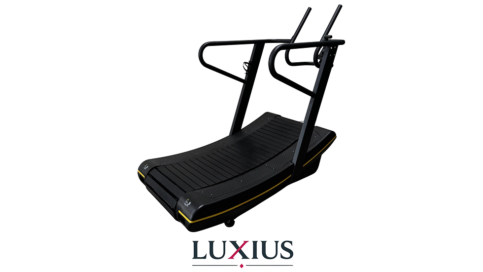 Miniatura: Tapis roulant curvo magnetico OMMT5001 per palestra, treadmill manuale senza motore con resistenza regolabile ideale per HIIT