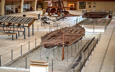 Remains of Roman Ships Found in Lake Nemi - Bible Tours Rome JW
