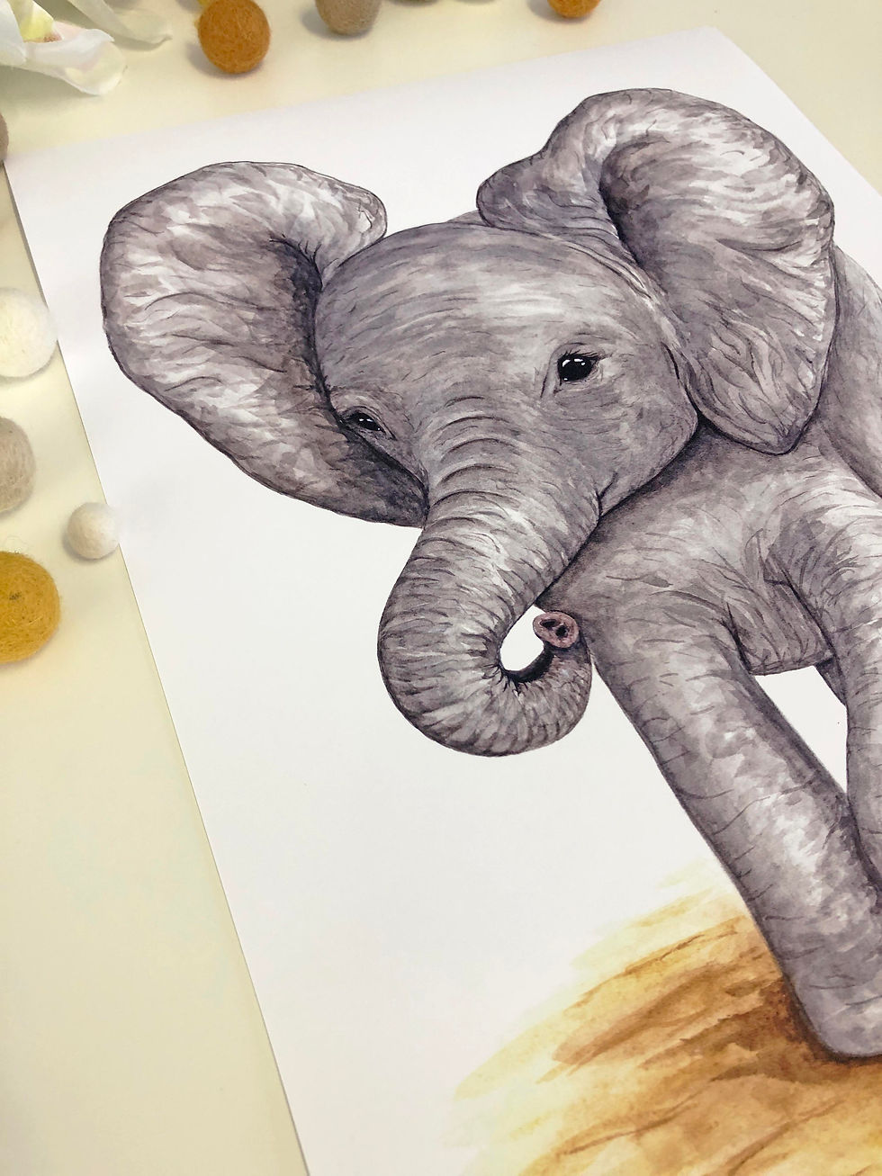 Thumbnail: Elle Elephant, Safari art range