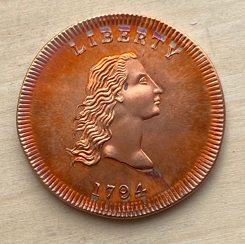Thumbnail: Broadstruck Copper Pattern Dollar